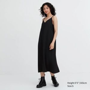 UNIQLO Slip Midi Dress